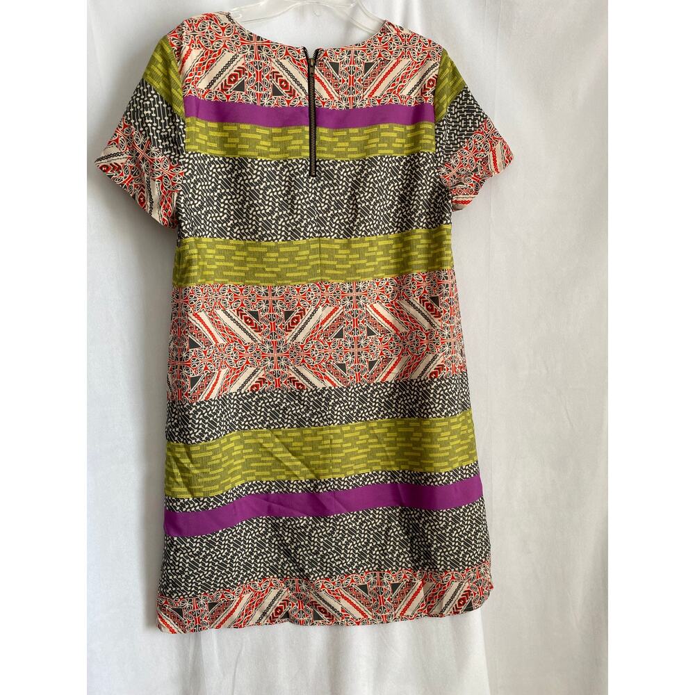 Made Fashion Week for Impulse Short Sleeve Shift Multicolor Dress Medium - Picture 5 of 8